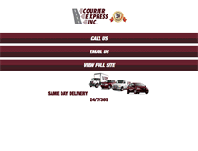 Tablet Screenshot of courierexp.com